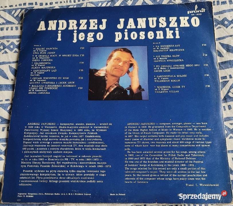 Piosenki A Januszko Krawczyk Villas Jarocka Dwa Chełmno