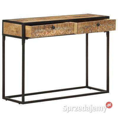 Stolik konsola 100 x 35 x 75 lite drewno Meble