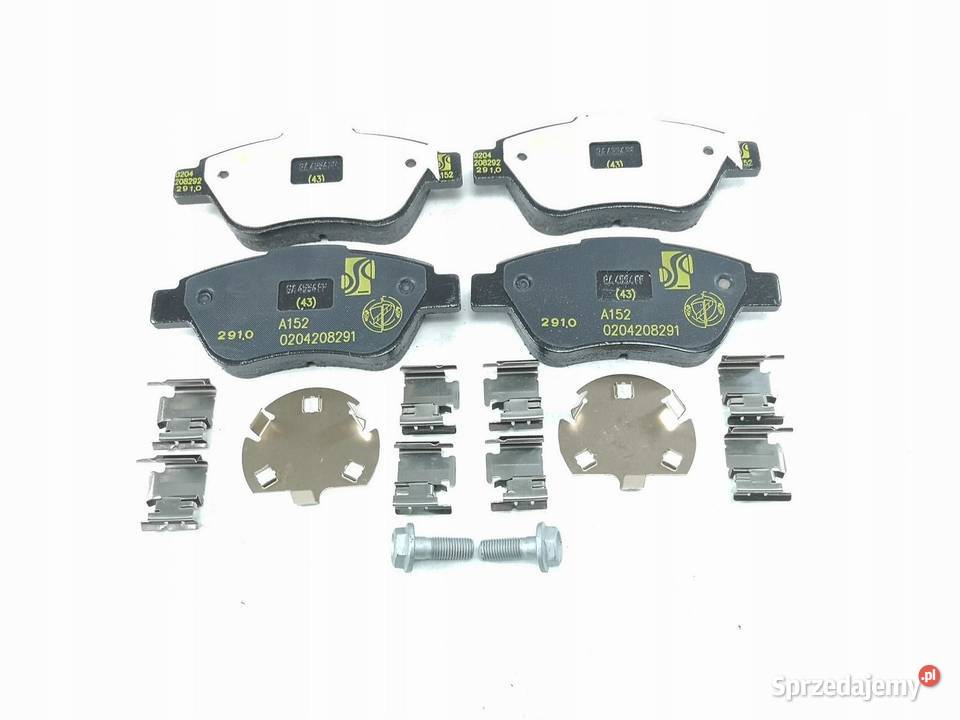KLOCKI HAMULCOWE PRZÓD FIAT 500 DOBLO 13 14 ASO