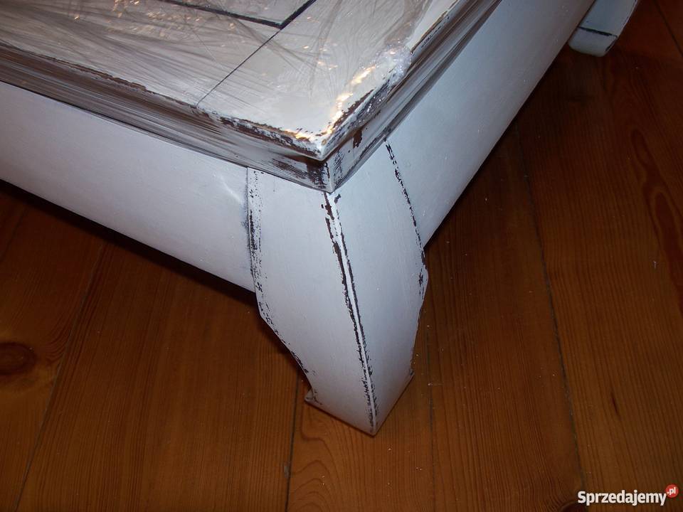 Ława w stylu kolonialnym shabby chic 38cm Oleśnica