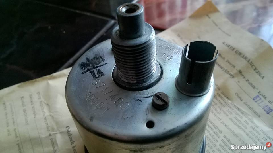 Licznik Wsk 125175 org przebieg PRL