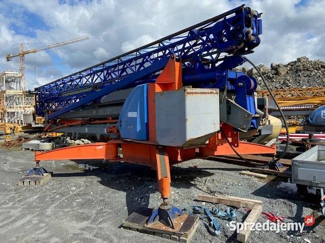 Żuraw szybkomontujący dźwig budowalny Potain Ligota Piękna