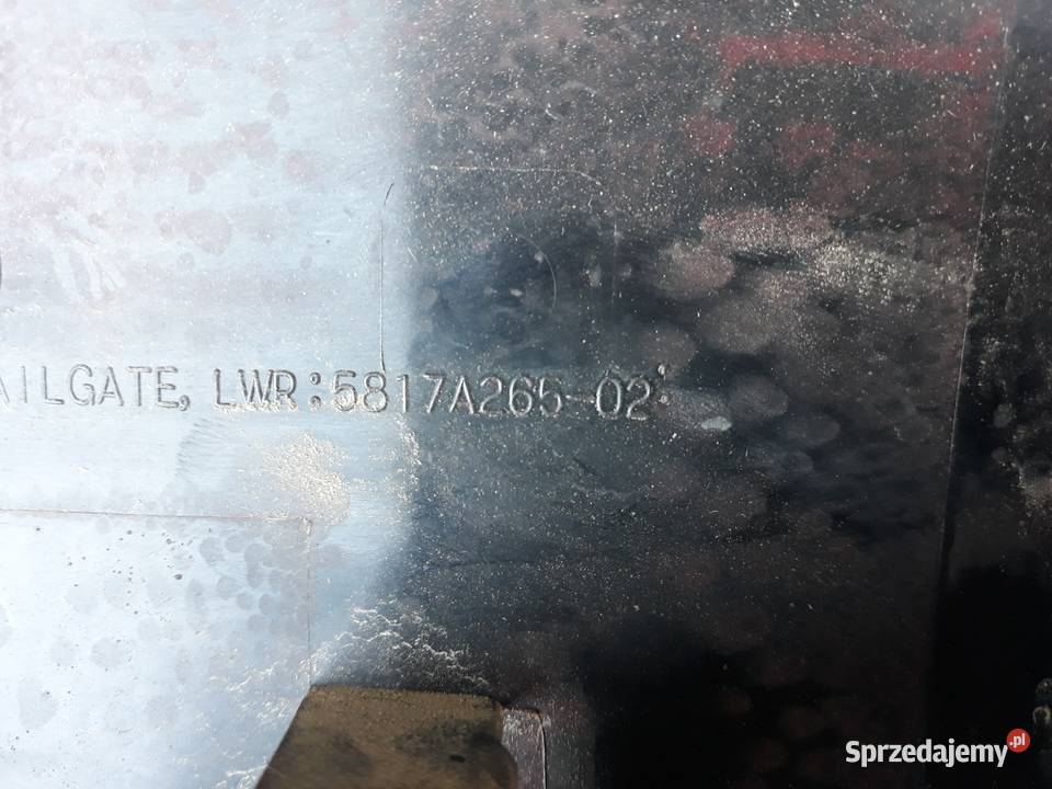 MITSUBISHI OUTLANDER 3 III LIFT BLENDA KLAPY osobowe Międzychód