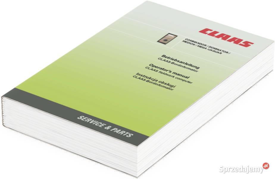 Instrukcja obsługi Claas Lexion 405 IMO katalog Szamotuły sprzedam