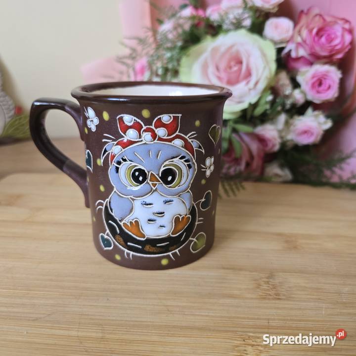 Ręcznie robiony ceramiczny kubek Kubki Bydgoszcz
