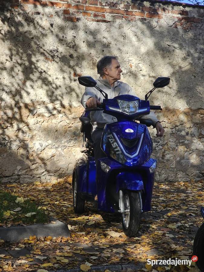 Skuter elektryczny trzykołowy Fasti 3 z dachem 1KM Pozostałe Kraków