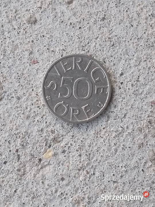 Moneta 50 Koron Szwedzkich Gorzów Wielkopolski sprzedam