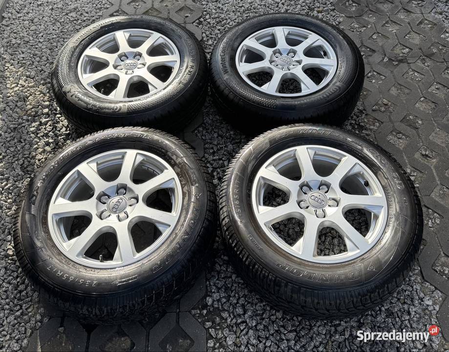 Alufelgi Audi 5x112 opony 2356517 Q5 Q7 Q3 A3 A4 Krępiec sprzedam