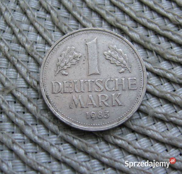 Niemcy 1 Marka 1983 F Numizmatyka