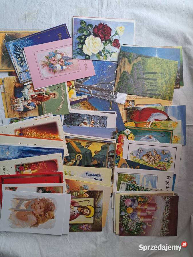 Kartki pocztowe około 80 sztuk Brzesko