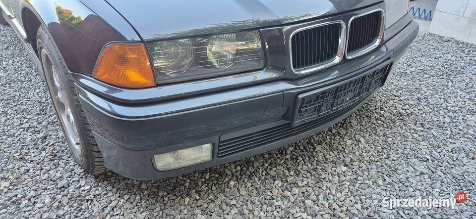 Zderzak BMW e36 przód DiamantSchwarz osobowe Zderzaki Iłża