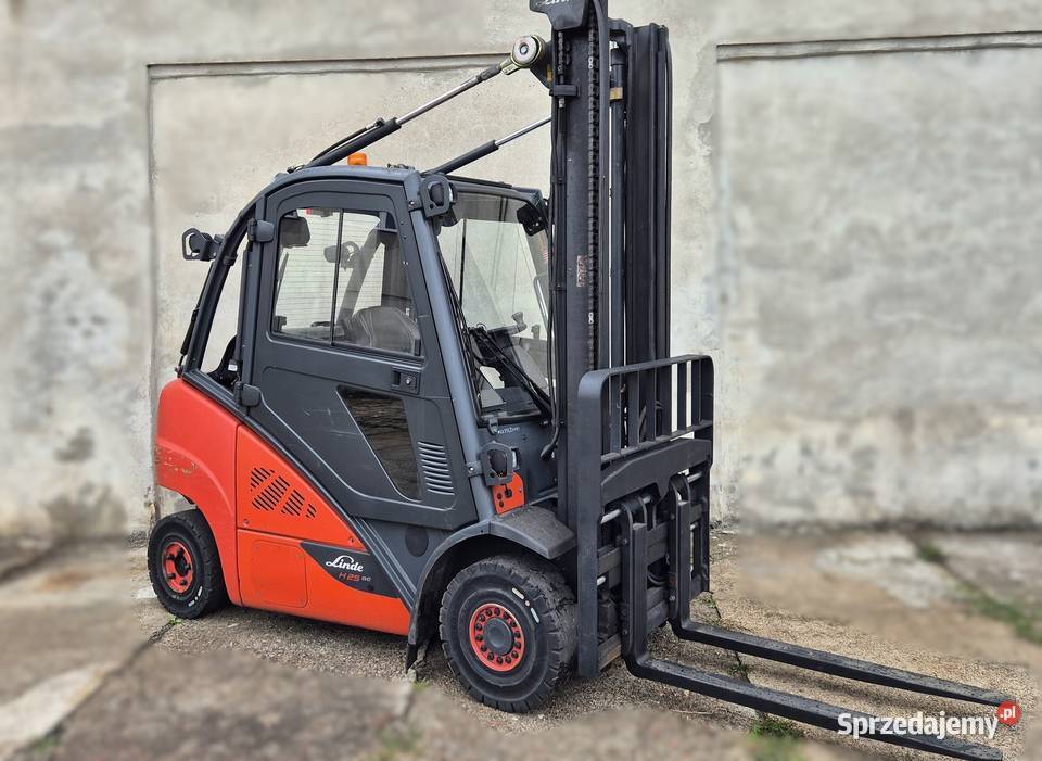 Linde H25 2018r kabina pozycjoner wózek widłowy regulowane widły śląskie Rybnik sprzedam