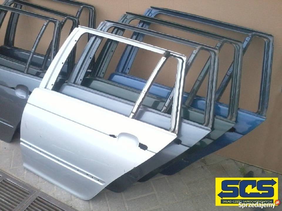 BMW SERIA 3 E46 KOMBI DRZWI LEWY TYŁ TYLNE 9807 Bieleń