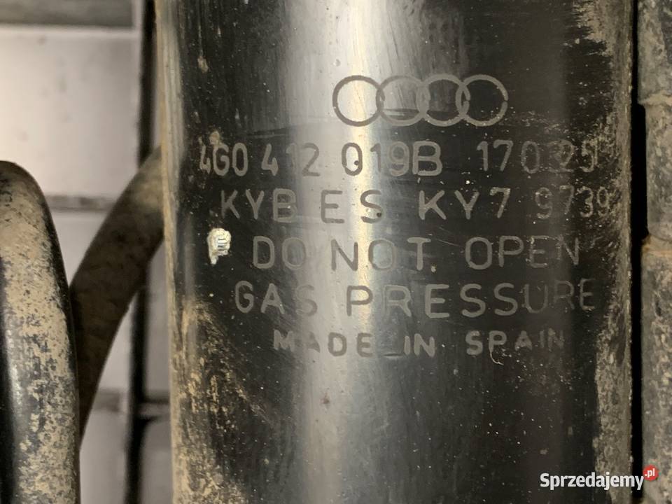 AMORTYZATOR LEWY PRZÓD AUDI A6 C7 40 4G0412019B Amortyzatory podkarpackie sprzedam