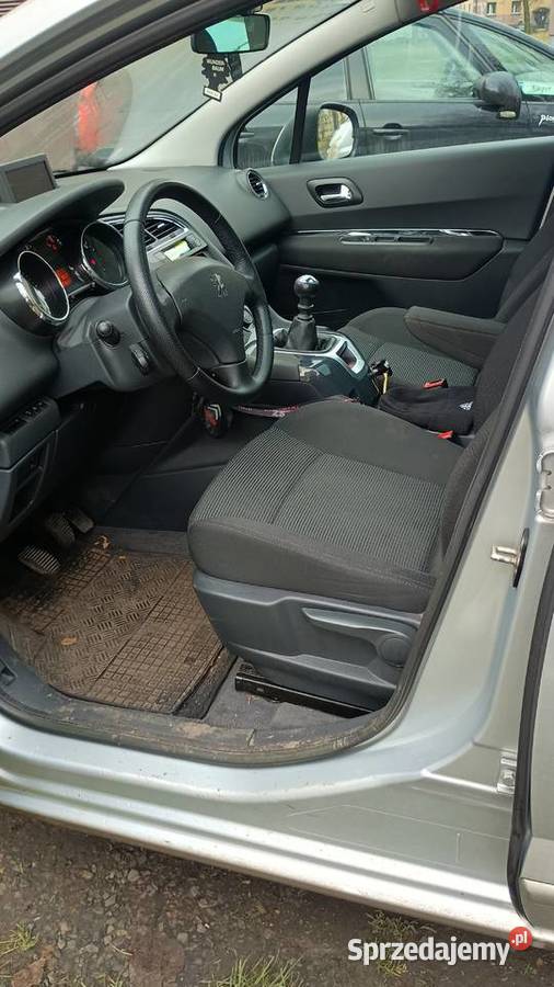 Peugeot 5008 7 osobowe 16 HDi manual przyciemniane szyby sprzedam