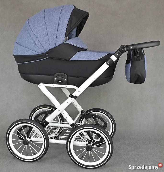 Wózek Dziecięcy 3w1 Lameiro Retro z Fotelikiem Kraków