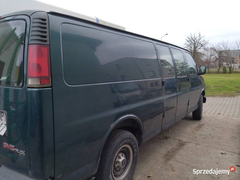 GMC Savana 2500hd 65td długa wersja furgon Radzymin