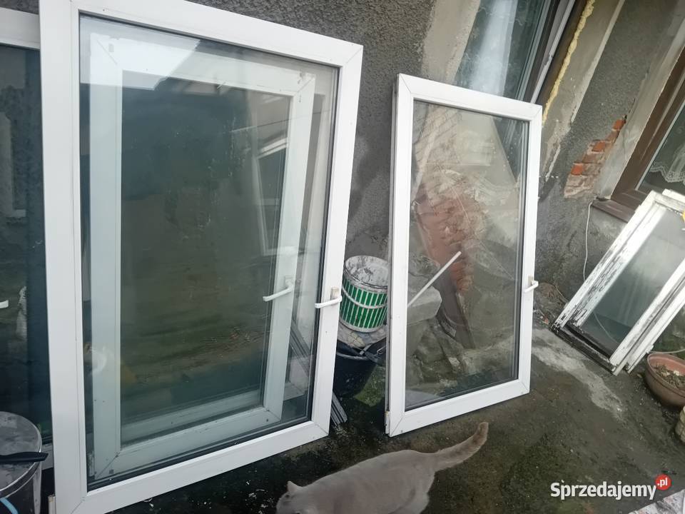 Sprzedam okna używane w stanie kujawsko-pomorskie Piotrków Kujawski