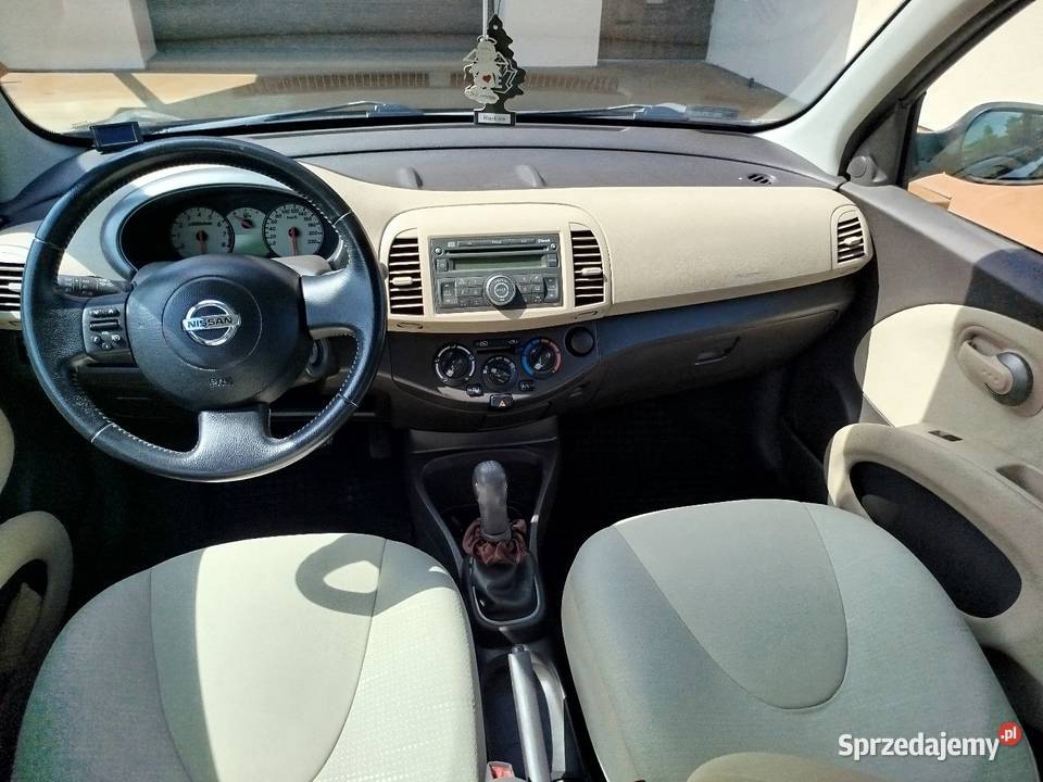 Nissan Micra K12 TH 25 12 Benzyna 2009r 4/5 dolnośląskie Wrocław