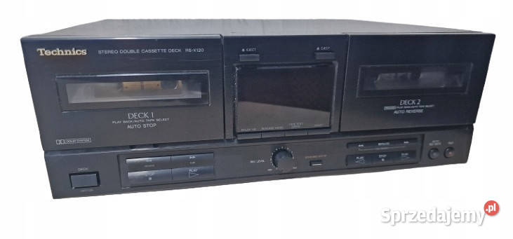 Magnetofon Stereo Cassette Deck Technics RSX120 Magnetofony Międzychód