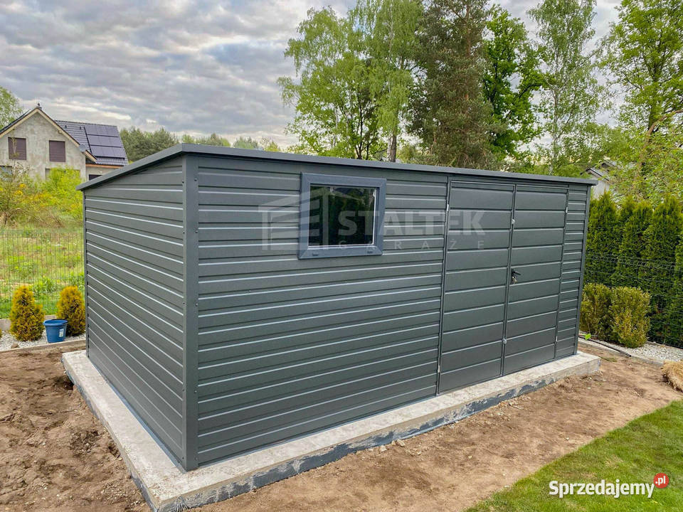 Schowek Domek Ogrodowy 45x3m Drzwi okno dach Niepołomice