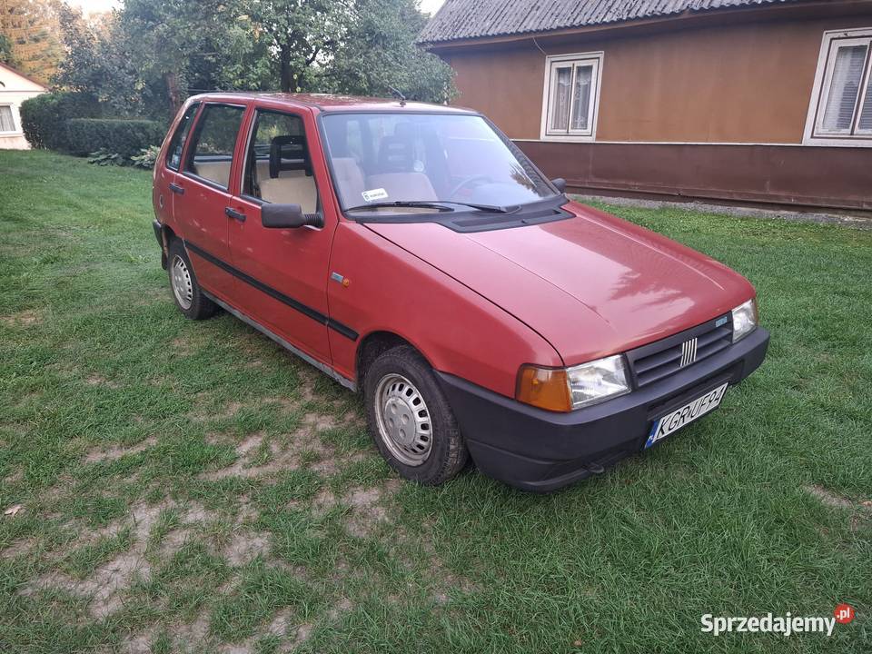 Fiat Uno 10 benzyna 1994 kolor Rosso Racing Rok produkcji 1994 lubelskie