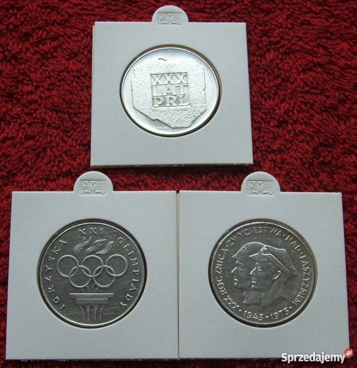 ZESTAW MONET 200 MAPKA OLIMPIADA ŻOŁNIERZE Katowice