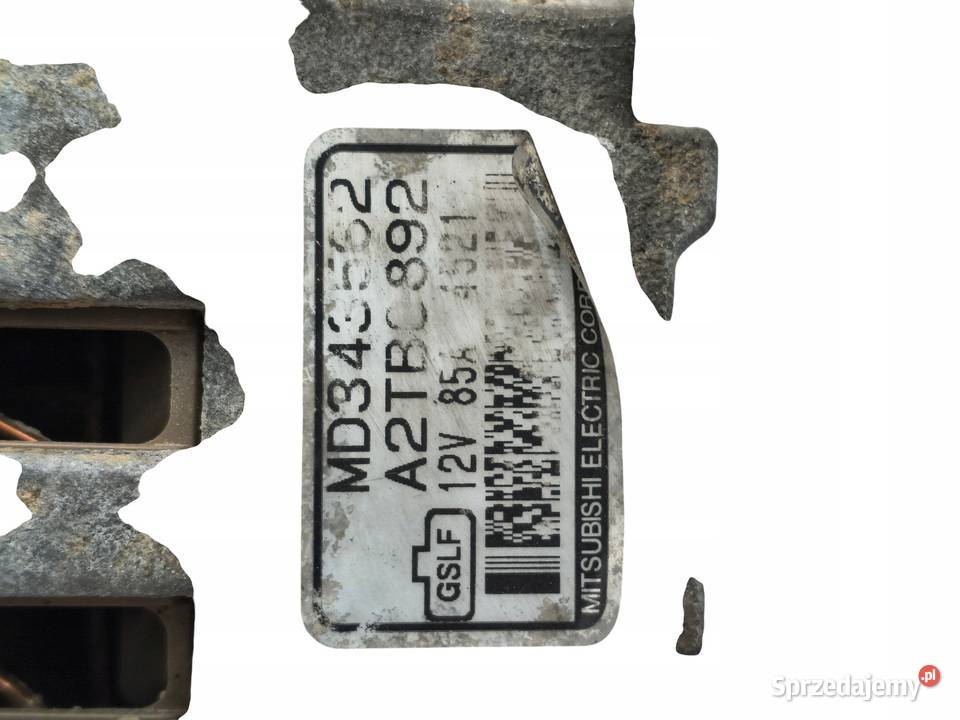 ALTERNATOR MITSUBISHI SHOGUN CARISMA GALANT 18 osobowe lubelskie Chełm
