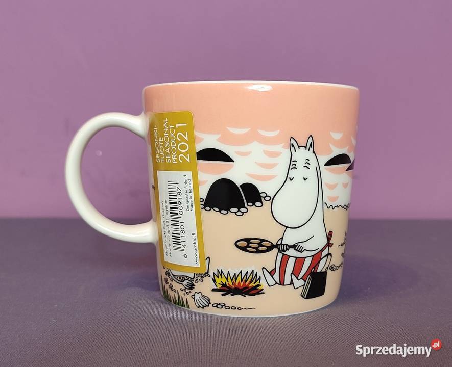 Muminki KUBEK Moomin Arabia Finland LATO 2021 Jasień sprzedam