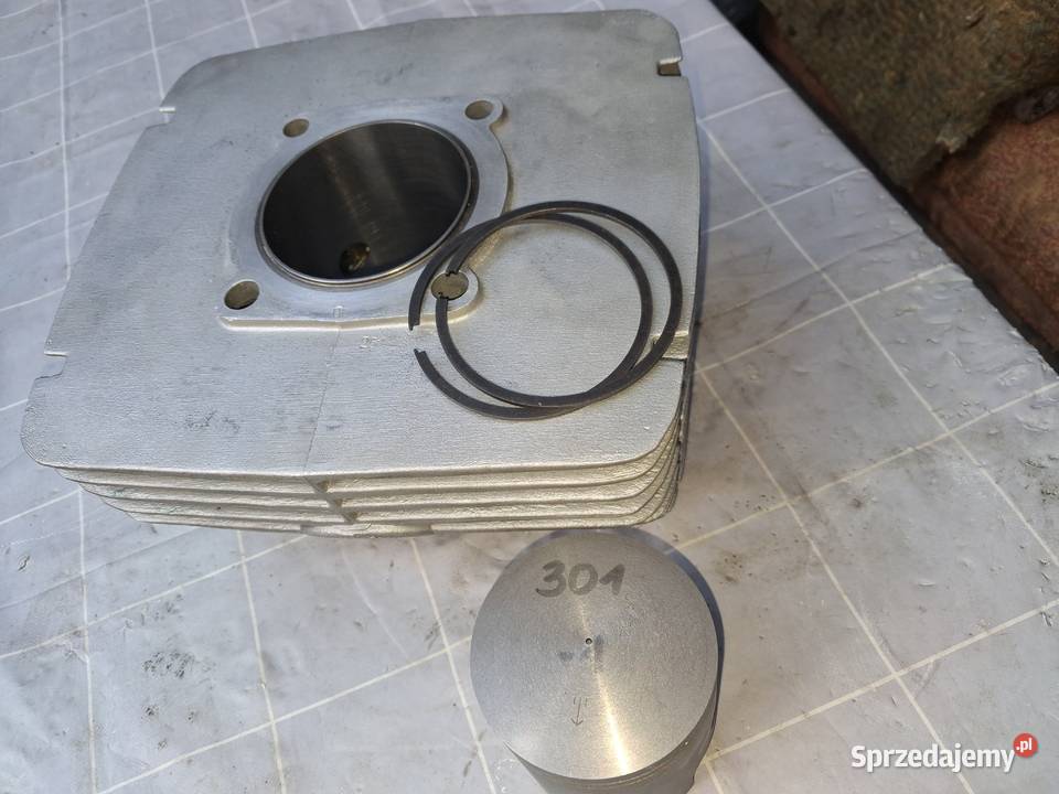 MZ ETZ 301 CYLINDER ORYGINAŁ DDR BEZ PRZEBIEGU Świerzawa