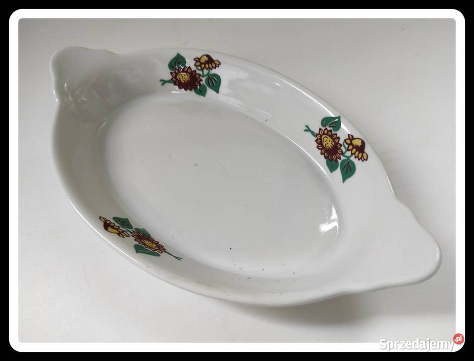 Półmisek w słoneczniki 23 x 13 Lubiana Salaterki i półmiski Salaterki i półmiski mazowieckie sprzedam