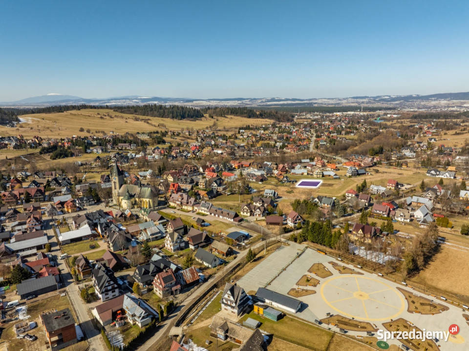 Działka budowlana w centrum Szaflar 701m2 małopolskie Szaflary
