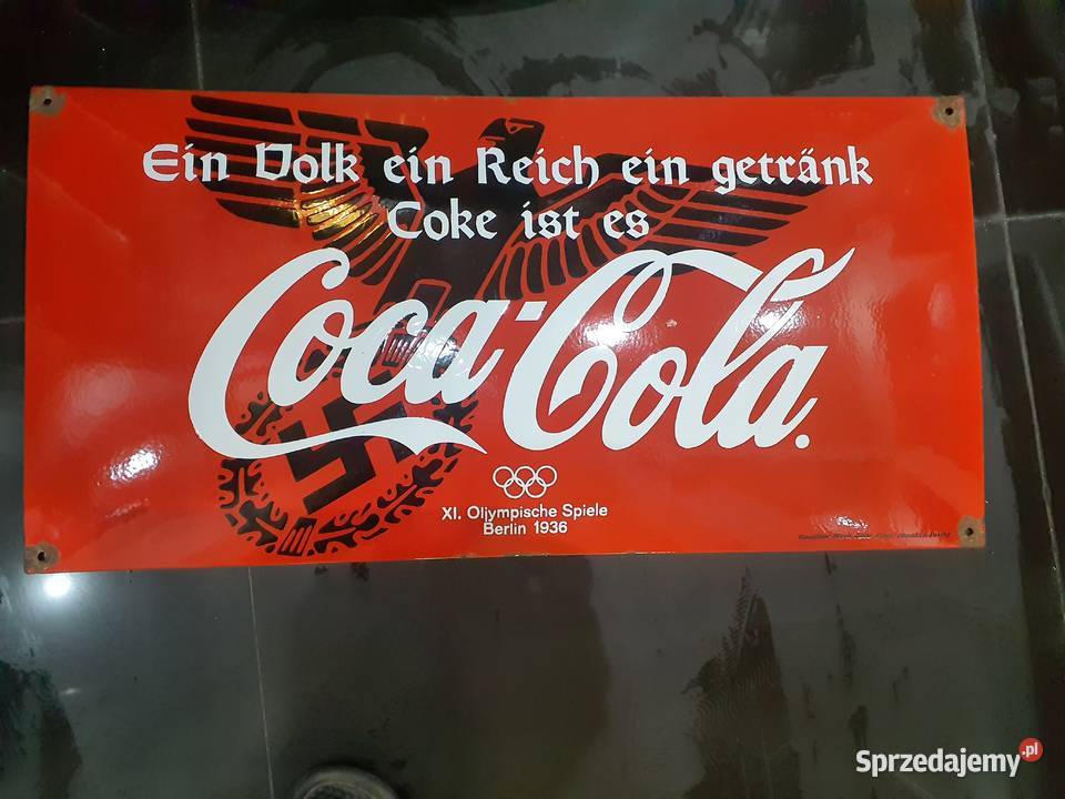 Reklama coca coli 1936 rWermacht Bytom