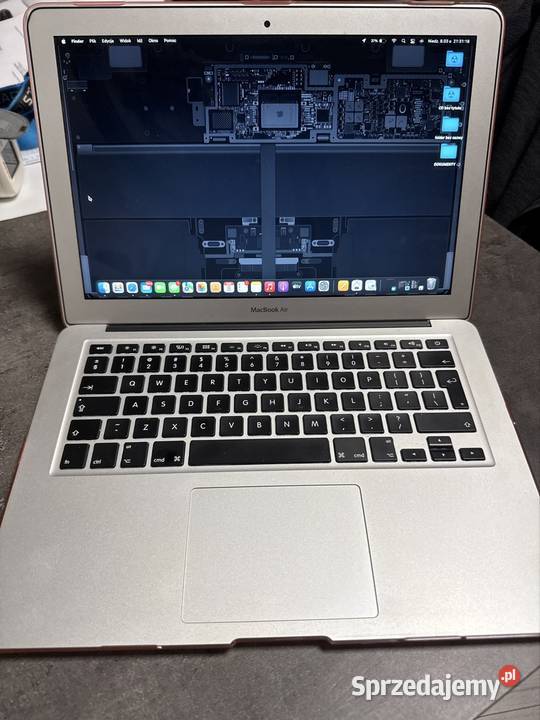 MacBook Air 13 2017 8GB RAM Bateria 185 cykli Kunice