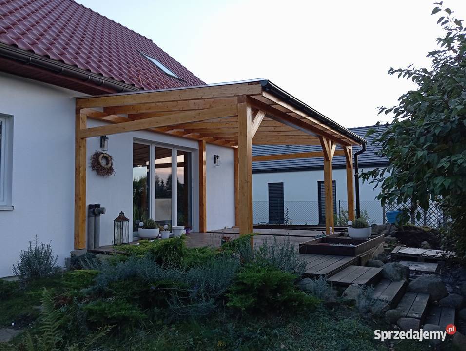Altana wiata zadaszenie tarasu poliwęglan Szczecin