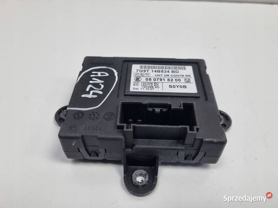 Ford Mondeo mk4 S MODUŁ DRZWI LEWY tył kierowcy osobowe Rudka