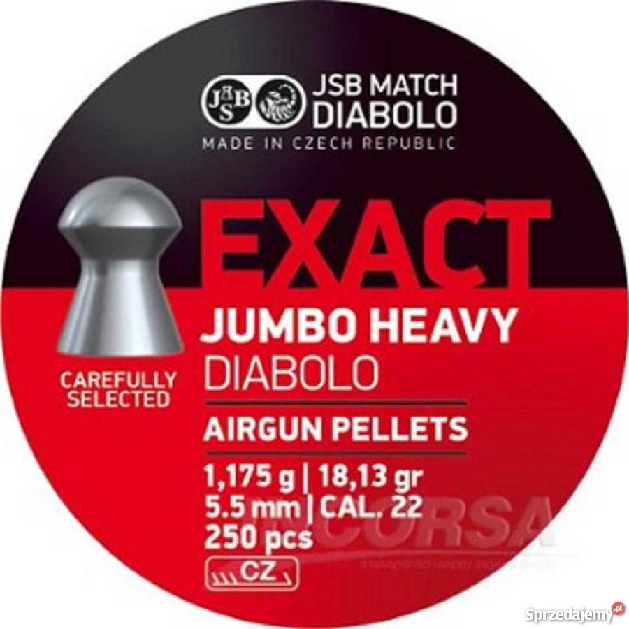 Diabolo JSB EXACT JUMBO HEAVY k552250 Warszawa