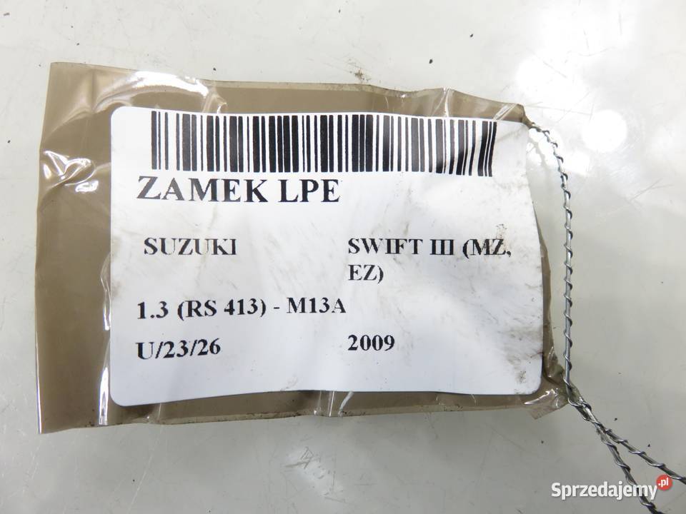ZAMEK LEWY PRZEDNI SUZUKI SWIFT MK6 7 PIN