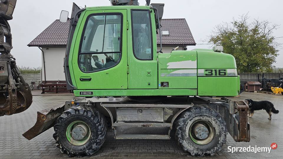 Koparka kołowa Liebherr A 316 Litronic chwytak Koparki Sochaczew