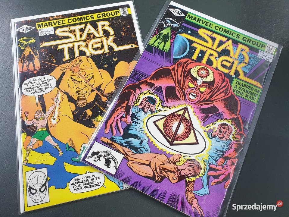 Star Trek 2 komiksy Marvel USA 1981 Gdynia