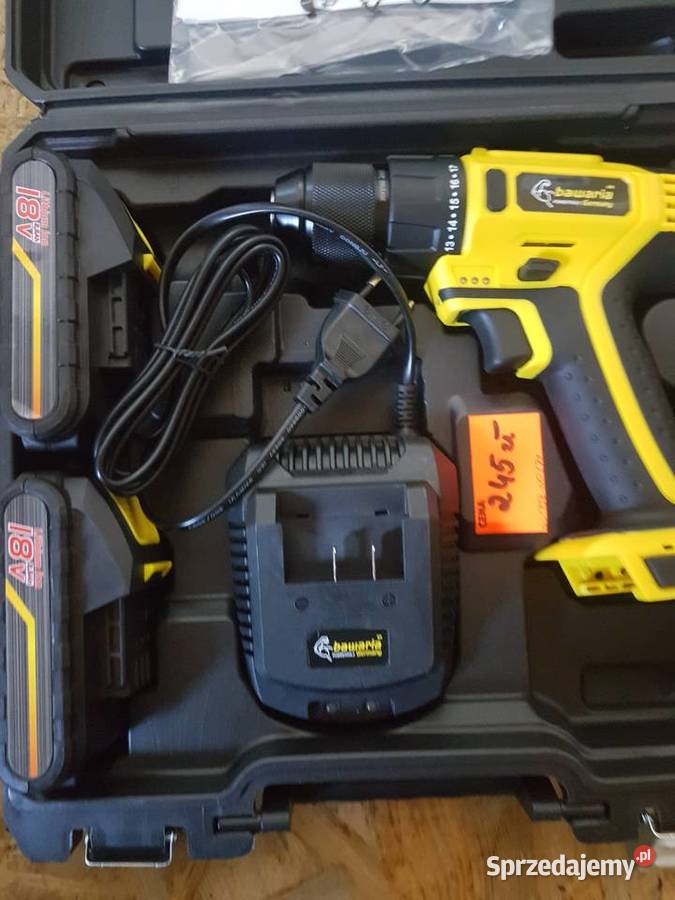 WIERTARKO WKRĘTARKA LIION18V 25AH BAWARIA 40 nm wielkopolskie Głogowa