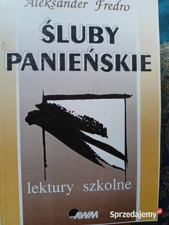 Śluby panieńskie Fredry książki Warszawa literatura piękna - proza polska