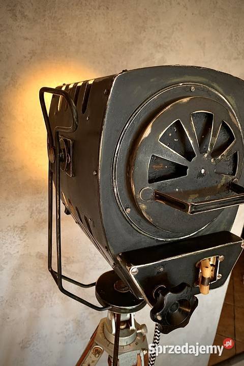 Lampa loft teatralna zabytek lata 70 prl wielkopolskie Poznań sprzedam