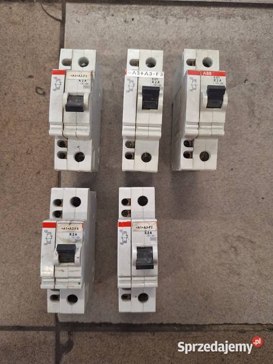 Bezpiecznik ABB S271 K2A 2A 230V śląskie