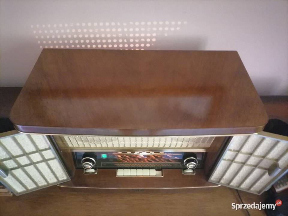 Stare radio lampowe z lat 50 tych Sprawne Amplitunery Kraków sprzedam