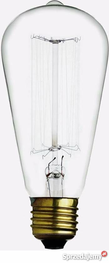 Żarówka dekoracyjna Retro Edisona E27 Oświetlenie Kraków