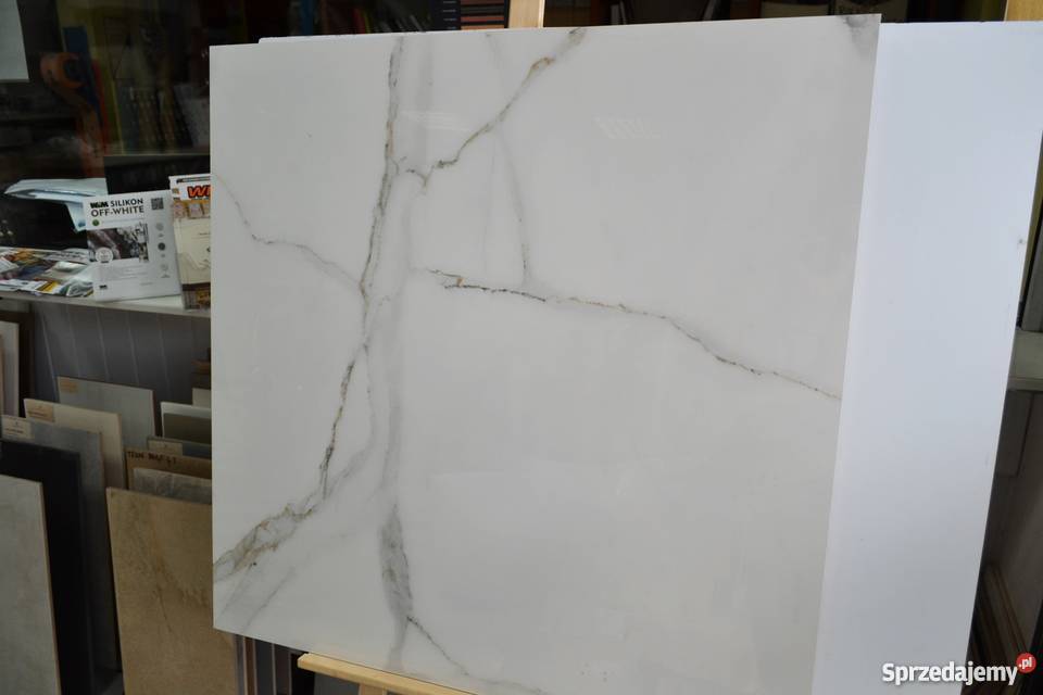 Gres 80x80 Pietrasanta Carrara Marble płytka Zakopane