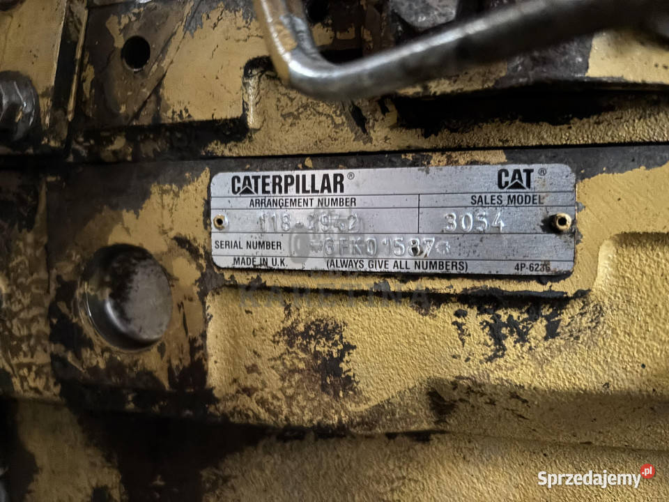 Cat Caterpillar Silnik 3054 560 2015 koni 1994 Jastrzębniki