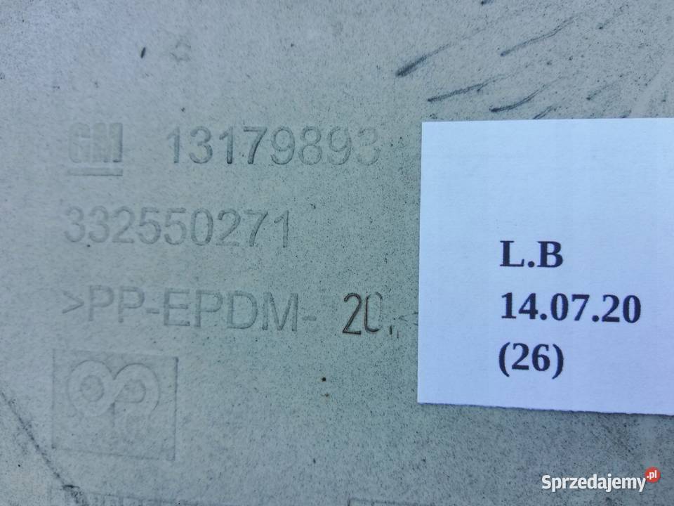 ZDERZAK TYŁ TYLNY OPEL CORSA D osobowe Nowy Tomyśl