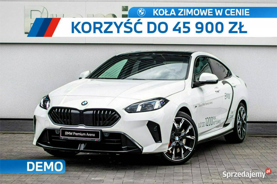 BMW 220 220d Gran Coup DEMO koła zimowe w F74 Rok produkcji 2025 BMW Łódź sprzedam